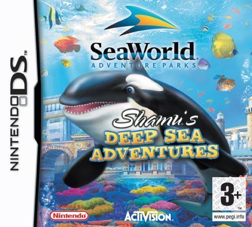 Shamu´s Deep Sea Adventures (NINTENDO DS)(JUEGO EN INGLÉS, solo cartucho, de segunda mano muy bueno)