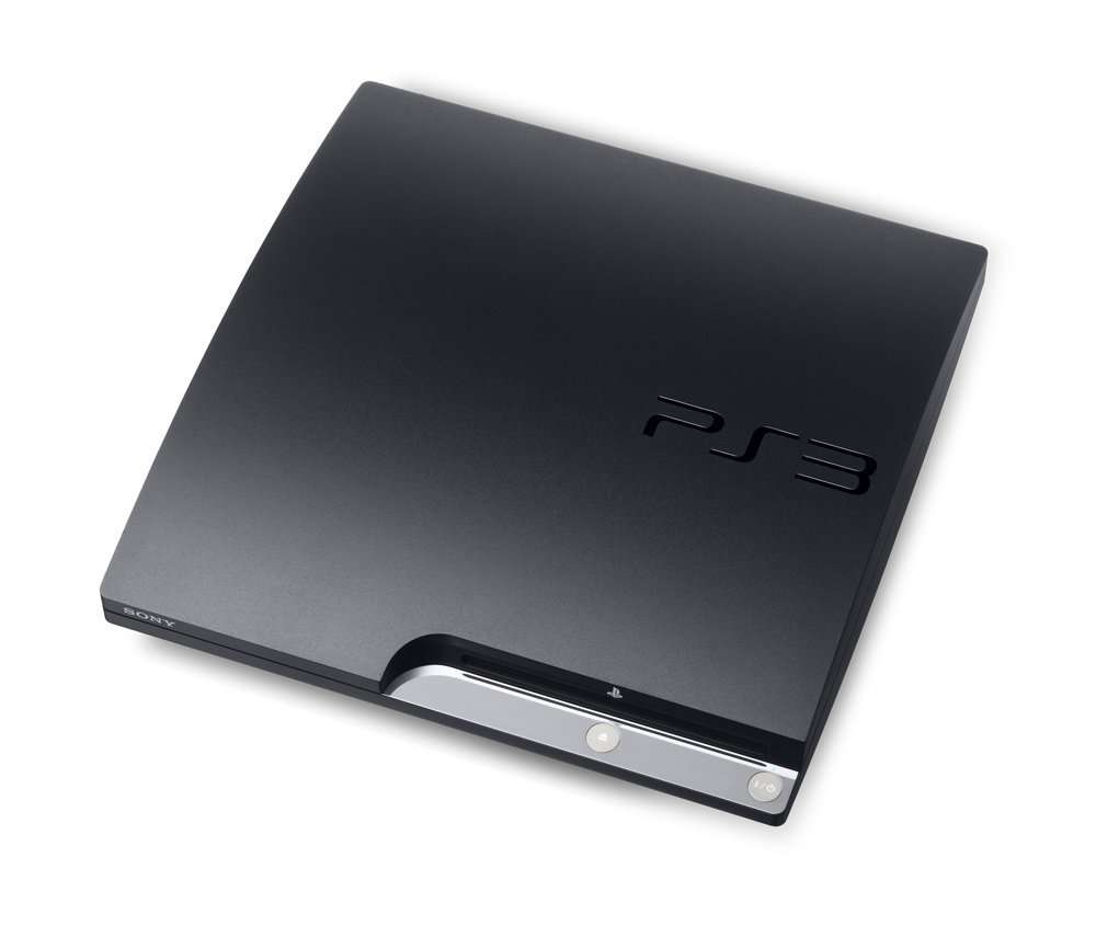 Copia de CONSOLA Playstation 3 - Ps3 Slim Negra 320GB+mando