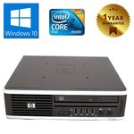 PC Mini Windows 10, HP Elite 8000 USDT, Intel Core 2 Duo E8400, RAM 4 GB, HDD 160 GB