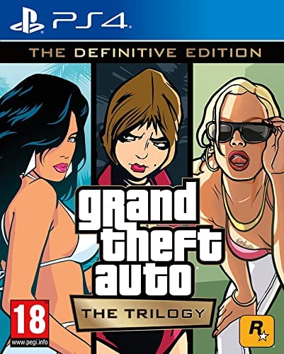 SONY PS4 GAME GTA THE TRILOGY: THE DEFINITIVE ED