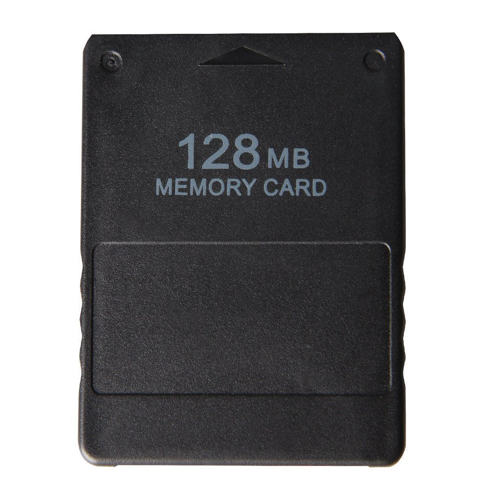 Memory Card for Sony Playstation 2 PS2 128 MB, Color Black