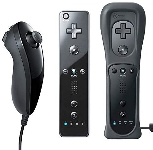 Controller + Nunchuk for Nintendo Wii/Wii U (NEW) 