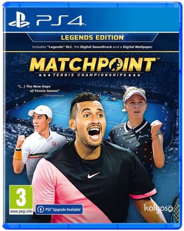 SONY PS4 GAME MATCHPOINT TENNIS CHAMPIONSHIPS