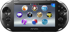 Load image into Gallery viewer, PS Vita Slim - Black - C-193 - Wi-fi PCH-2016 SONY CONSOLE+tageta 8GB (very good second-hand)
