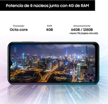 Load image into Gallery viewer, Samsung Galaxy M13 – Free Android Mobile Phone, Smartphone with 4GB of RAM, 128 GB of Storage, Green (Spanish version) (new display) (carder not included) 
