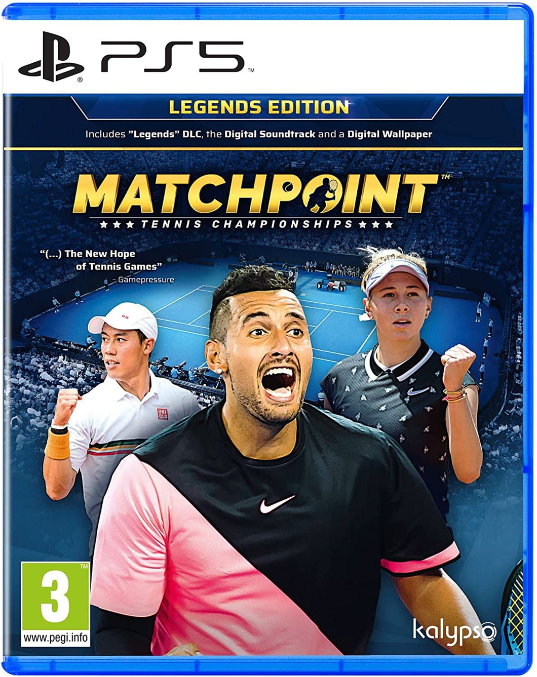 JUEGO SONY PS5 MATCHPOINT TENNIS CHAMPIONSHIPS