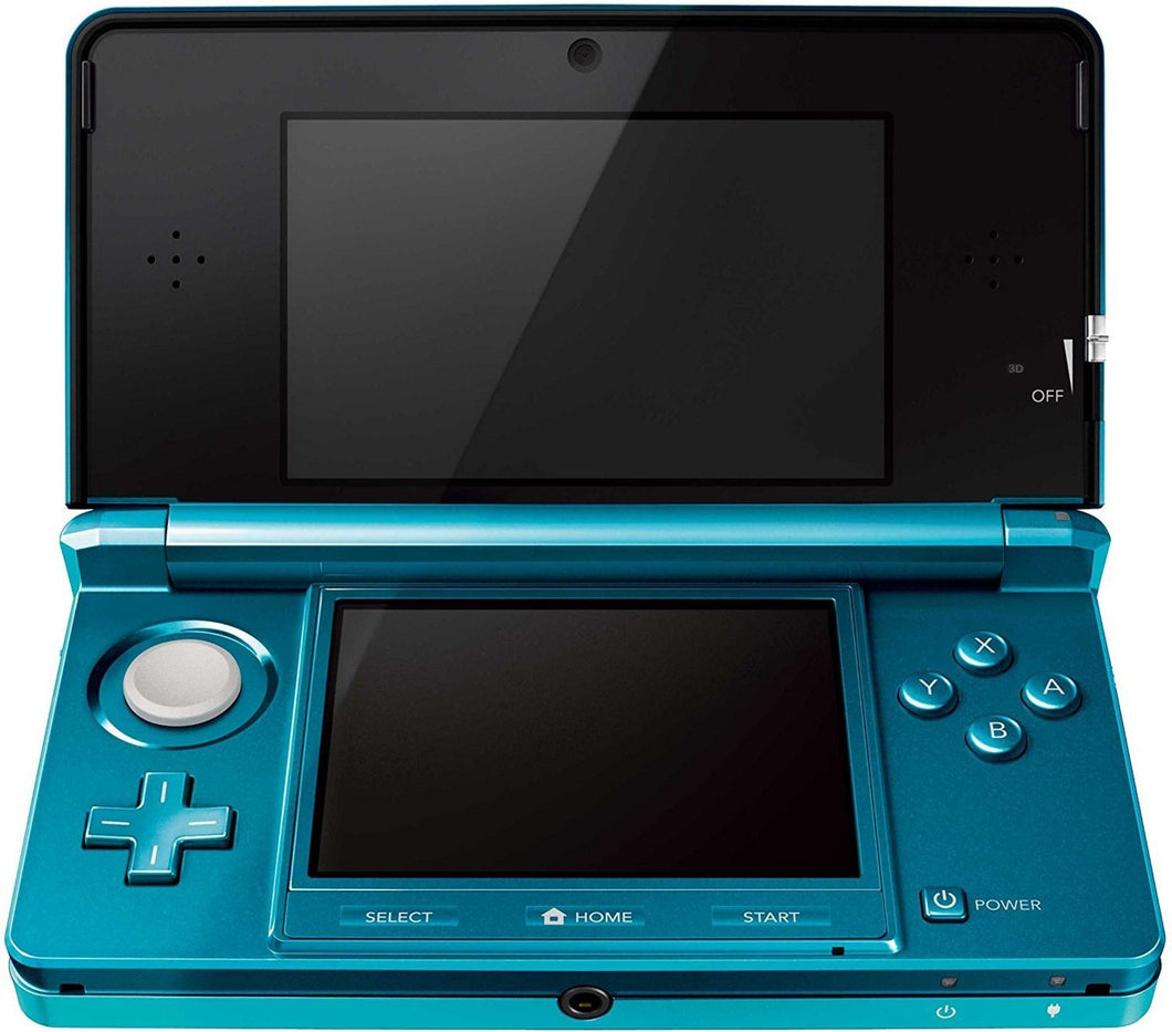 Nintendo 3DS Console - Color Aqua Blue
