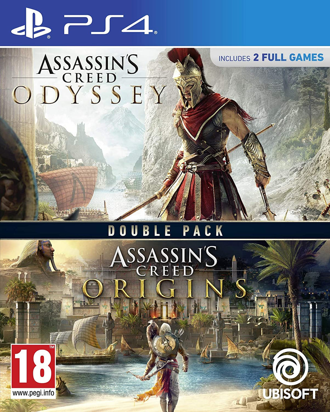 SONY PS4 GAME COMPILATION AC ORIGINS + ODISSEY