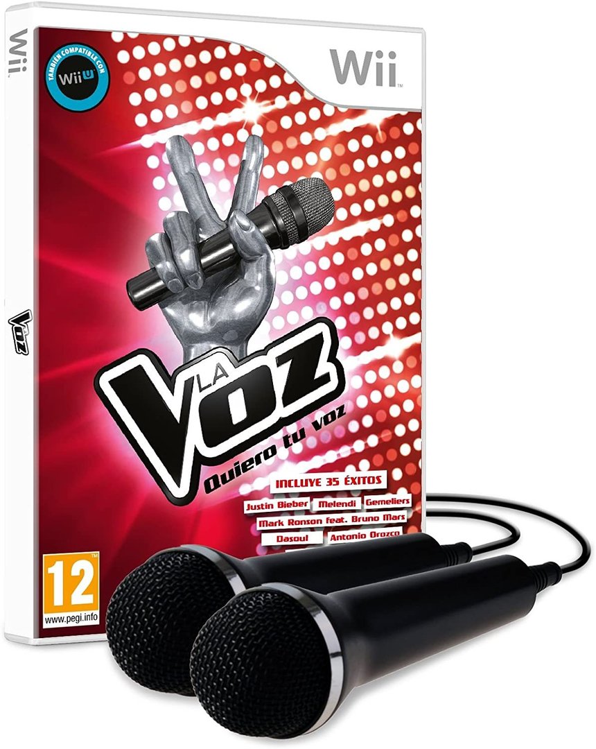 The Voice: I Want Your Voice + Microphones (very good second-hand)