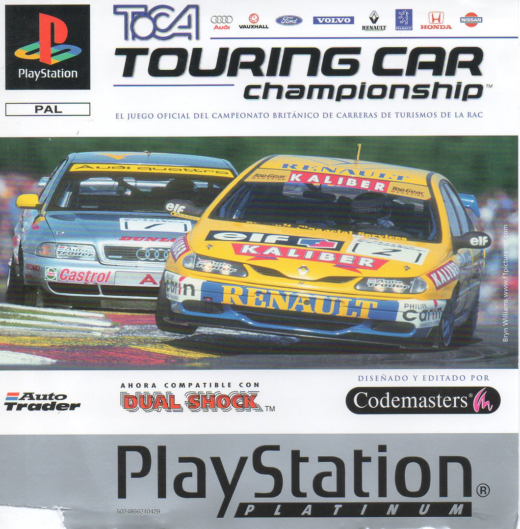 Toca Touring Cars (Platinum) (PS1) Playstation (de segunda mano bueno)