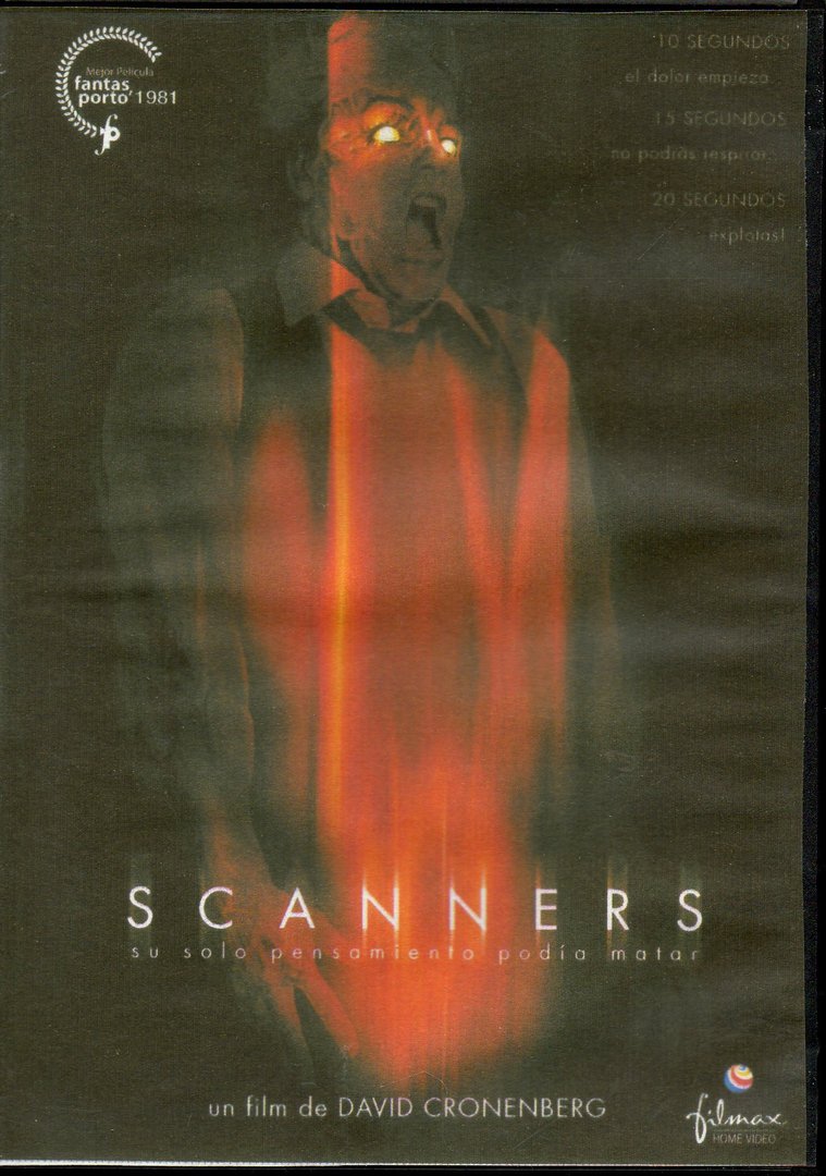 SCANNERS (DVD) (good used, disc only)