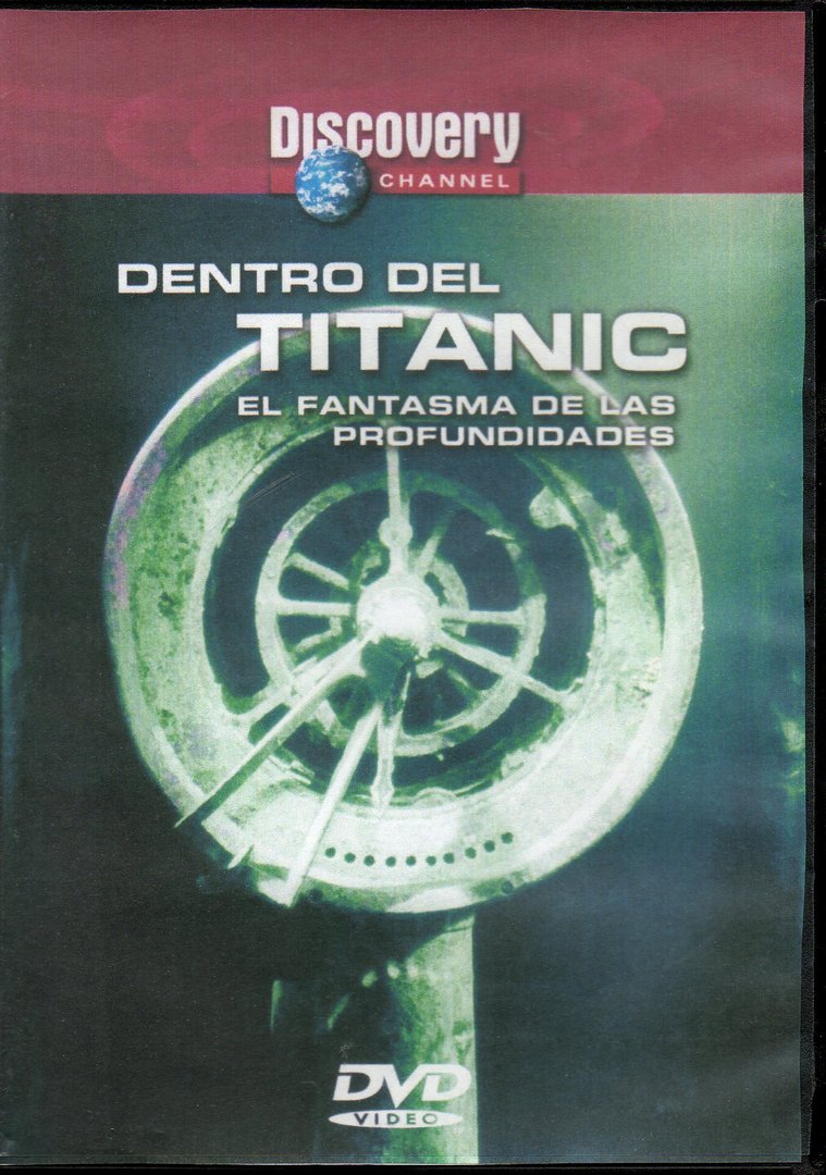 INSIDE THE TITANIC - THE PHANTOM OF THE DEPTHS (DVD) (second hand good, disc only)