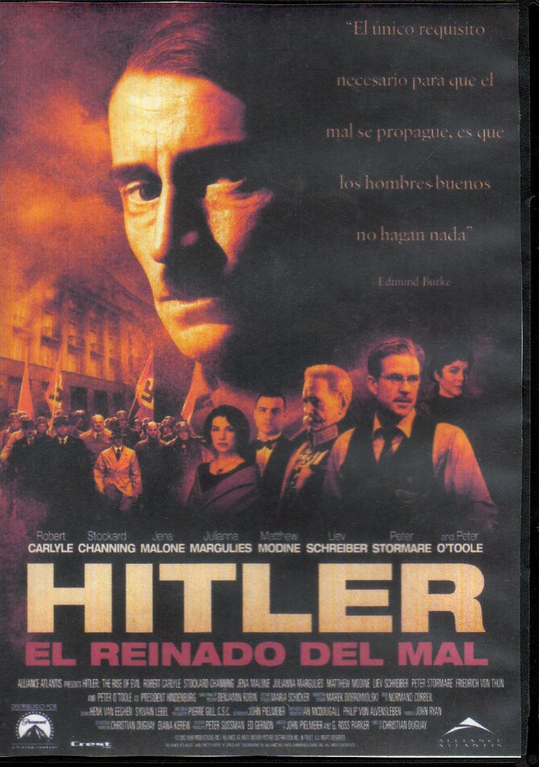 HITLER THE KINGDOM OF EVIL (DVD) (second hand good, disc only)