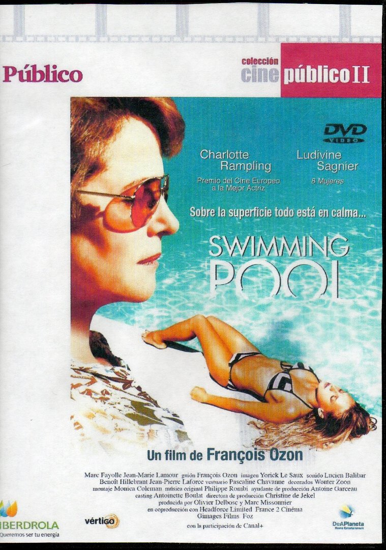 SWIMMING POOL (DVD) (second hand good, disc only)