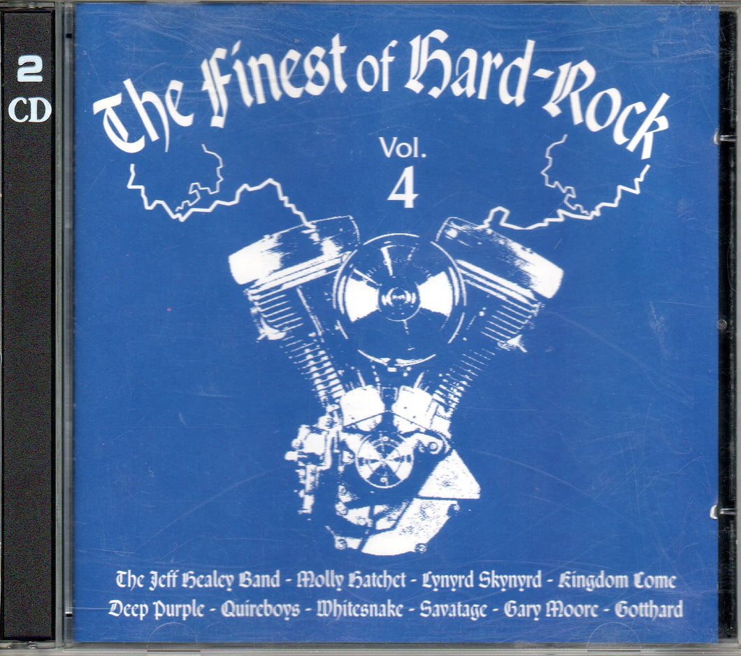 The Finest Of Hard-Rock (Vol. 4) C-121 (CD) (very good second hand, 2 CDs) 