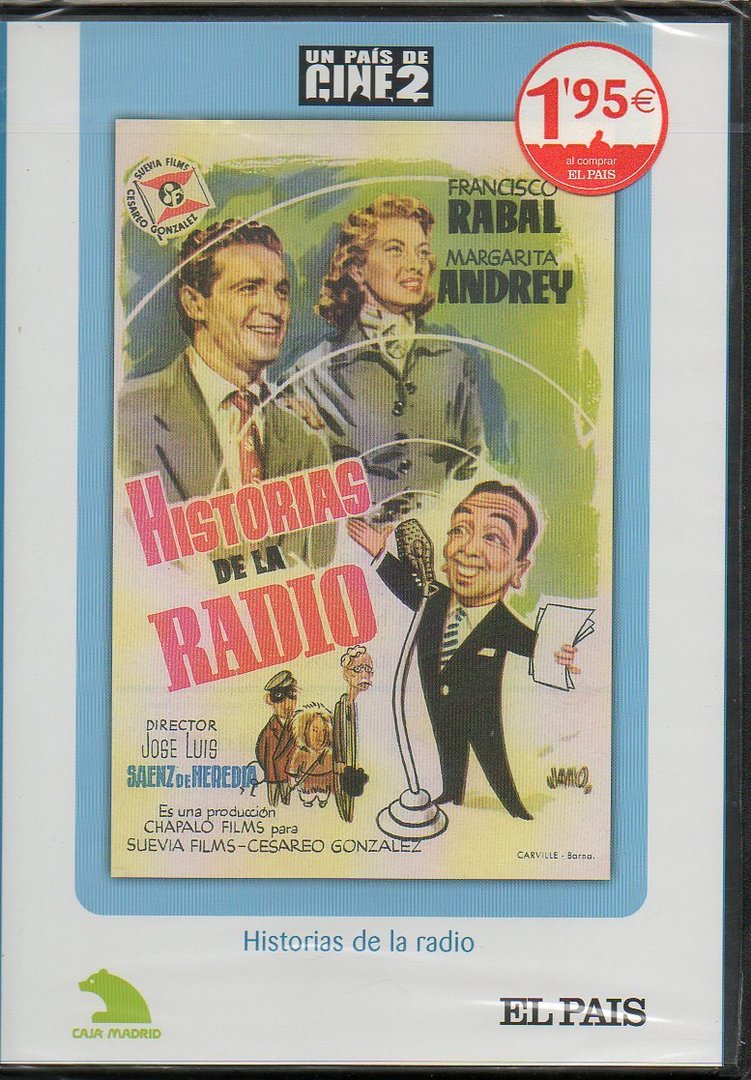 HISTORIAS DE LA RADIO (DVD, edición El País) NUEVO