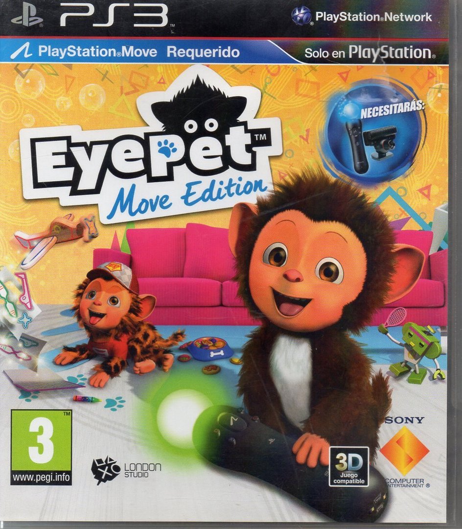 Eye Pet Move Edition (Solo Juego) (ps3) (de segunda mano muy bueno)