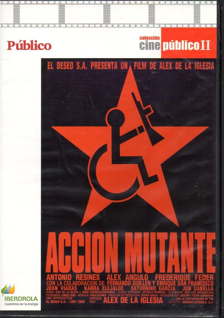 ACCION MUTANTE (DVD) (de segunda mano muy bueno)