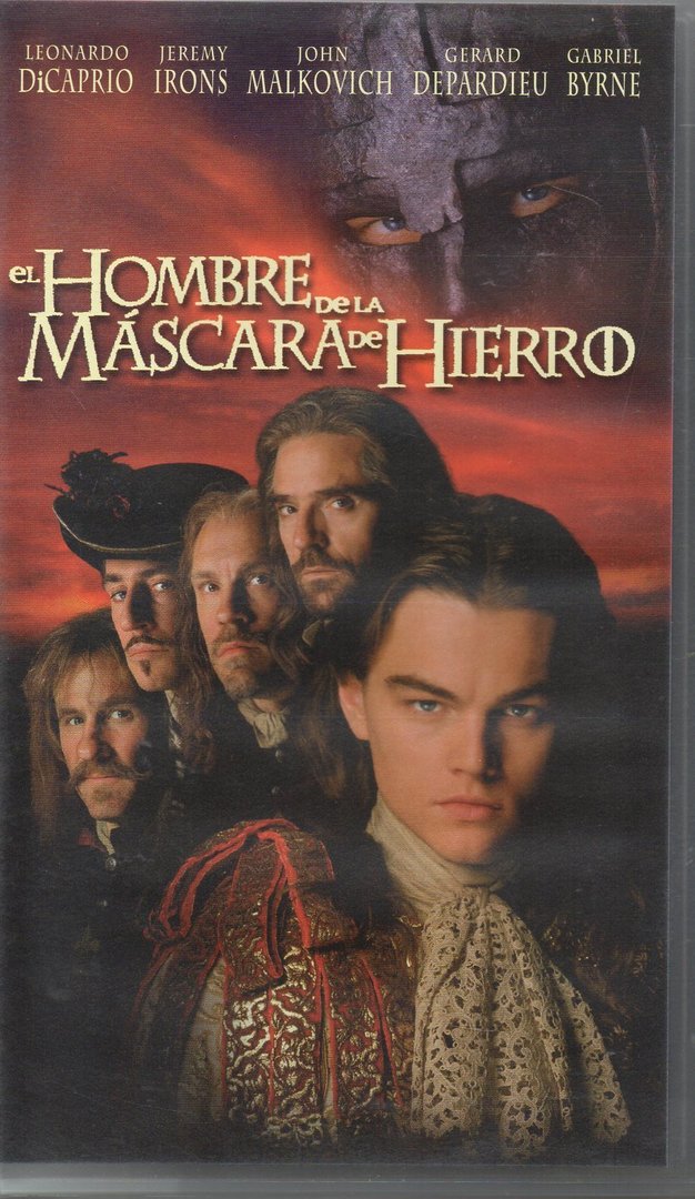 THE MAN IN THE IRON MASK (VHS) (second hand good)