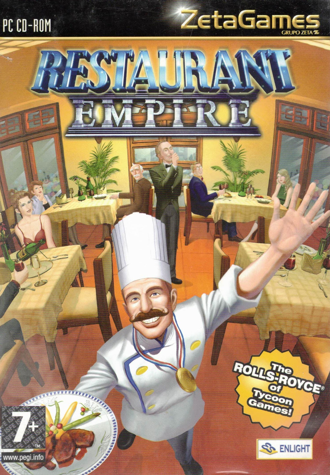 Restaurant Empire (PC CD-ROM) C-202 (de segunda mano bueno)