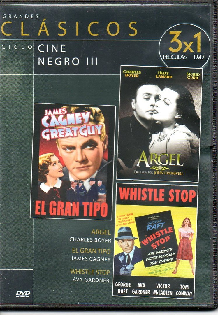 GREAT CLASSICS: CINEMA NOIR III - EL GRAN TIPO/ALGIER/WHISTLE STOP (DVD)