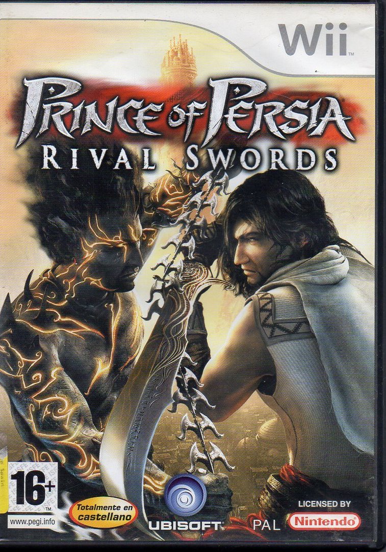 Prince of Persia Rival Swords (Wii) (de segunda mano muy bueno, no tiene manual)