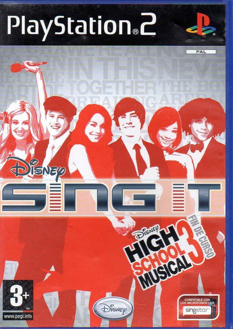 Disney Sing It: High School Musical 3 TERM (PS2) (secondhand good)