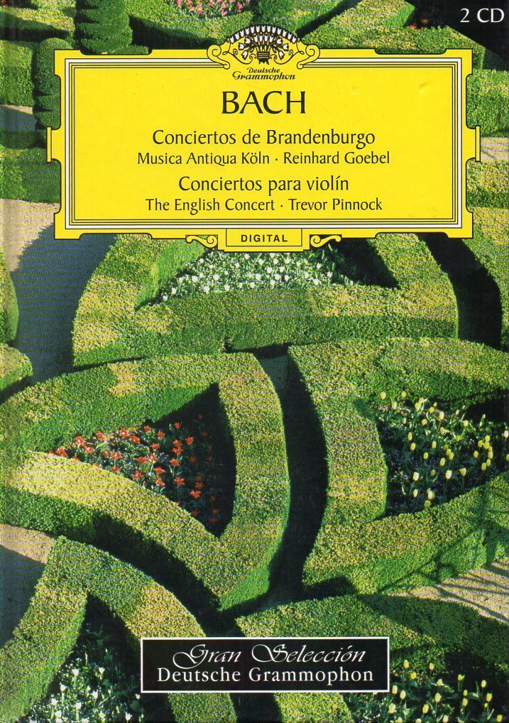 BACH. BRANDENBURG CONCERTS. CONCERT FOR VIOLIN (CD+BOOK) 