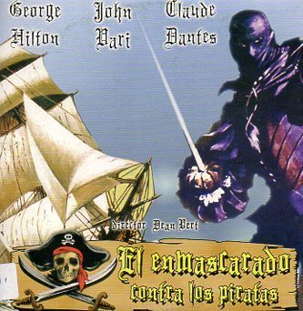 THE MASKED MAN AGAINST THE PIRATES DVD