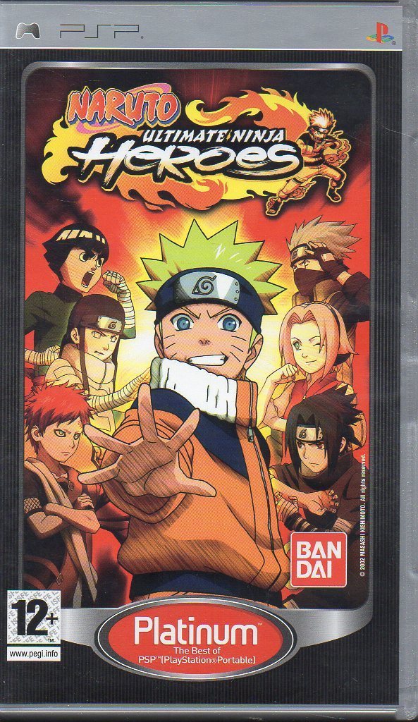 Naruto Ultimate Ninja Heroes (PSP) (de segunda mano muy bueno)