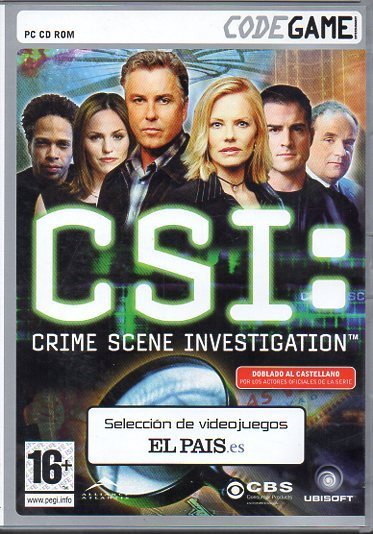 CSI: crime scene investigation (pc)(de segunda mano muy bueno, edición EL PAIS)