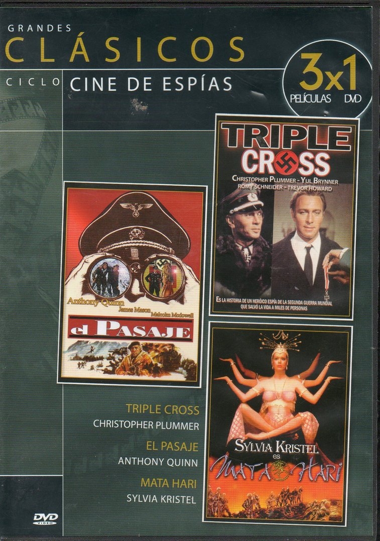 THE PASSAGE / TRIBLE CROSS / SYLVIA KRISTEL IS: MATA HARI (DVD)