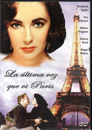 The Last Time I Saw Paris dvd