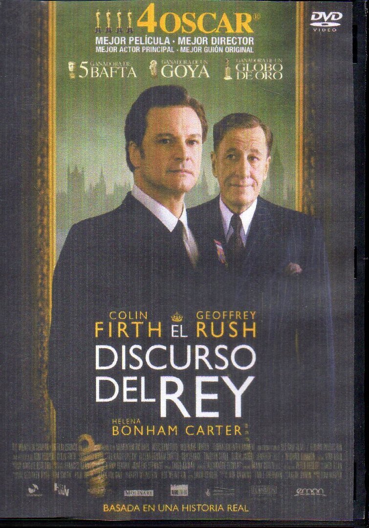 EL DISCURSO DEL REY (DVD) (Caratula fotocopiada)