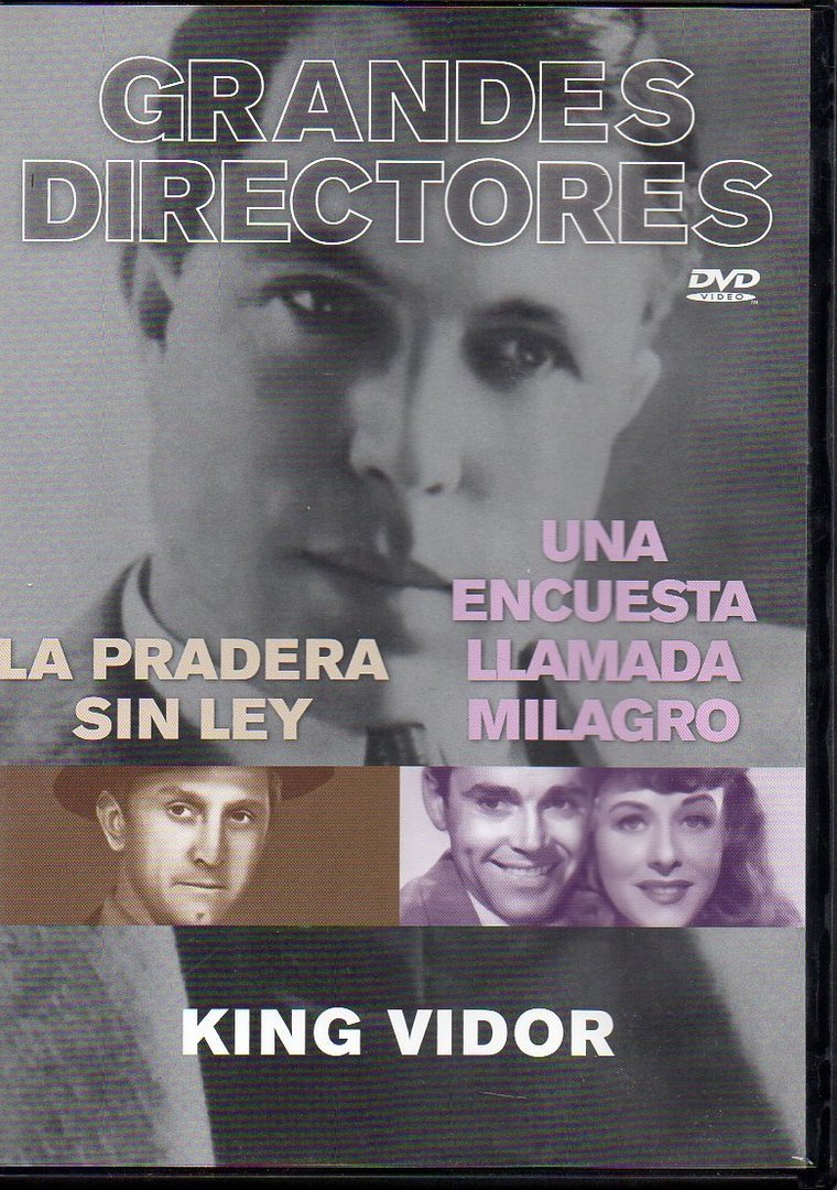 Grandes Directores KING VIDOR - LA PRADERA SIN LEY / UNA ENCUESTA LLAMADA MILAGRO (DVD)