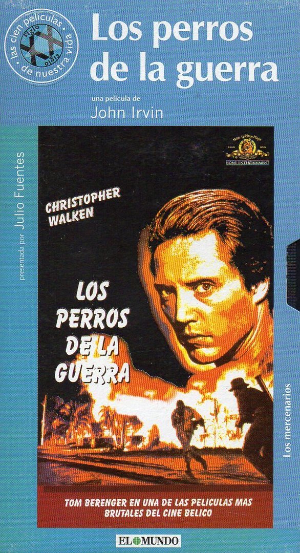 LOS PERROS DE LA QUERRA (VHS)(de segunda mano muy bueno)
