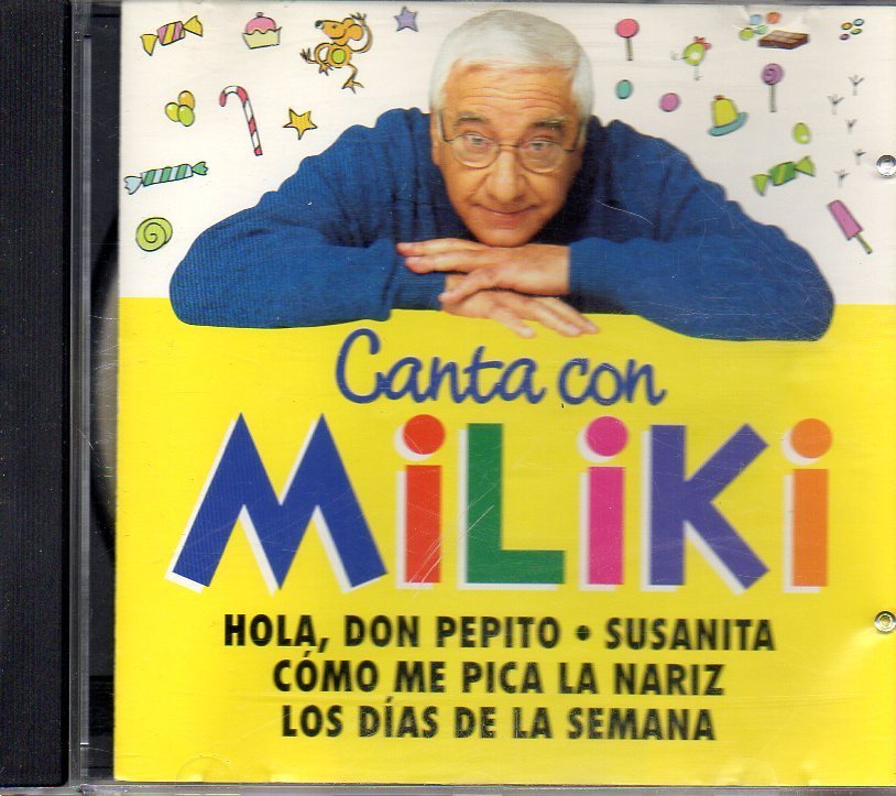 CANTA CON MILIKI (CD)(de segunda mano bueno)