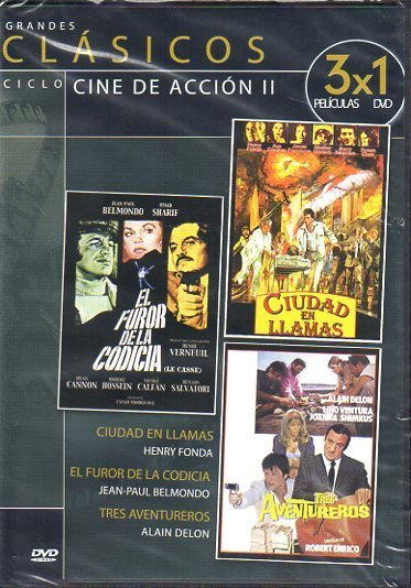 CINE DE ACCIÓN II 3X1 (DVD)