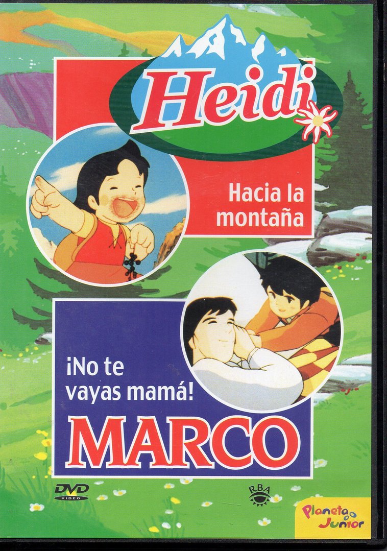 HEIDI: HACIA LA MONTAÑA /MARCO: ¡NO TE VAYAS MAMÁ! (DVD) (de segunda mano)