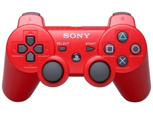 PS3 SONY RED CONTROLLER